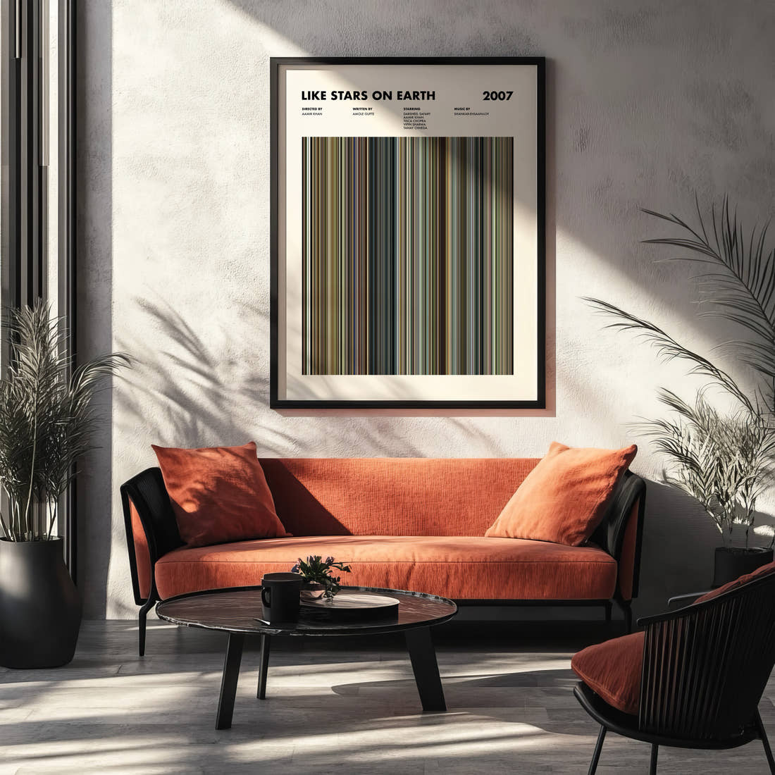 Like Stars on Earth Movie Barcode Poster