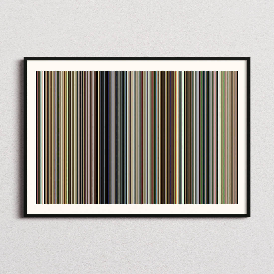 Like Stars on Earth Movie Barcode Poster - Barcode Only