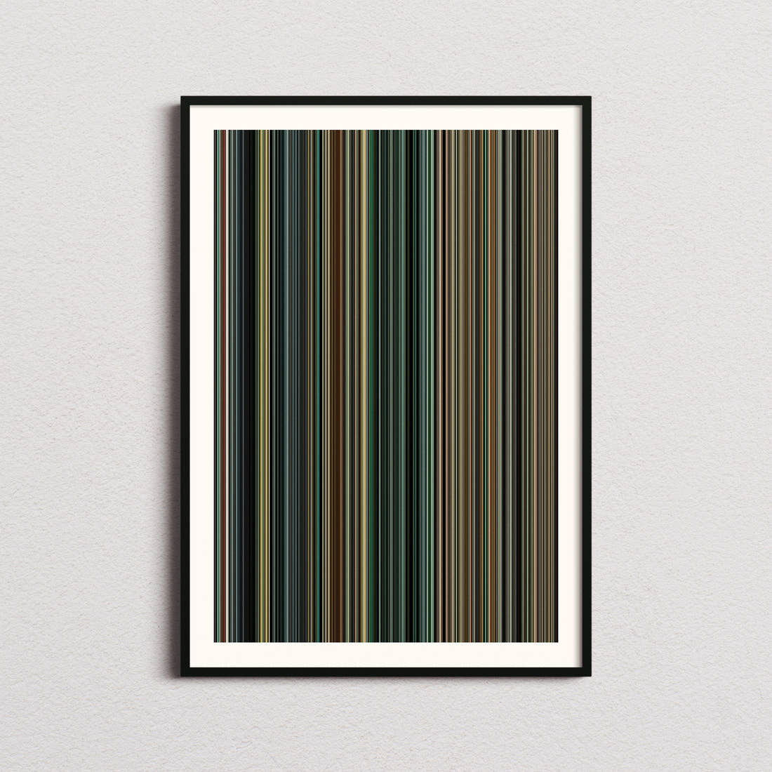 Limitless Movie Barcode Poster - Barcode Only