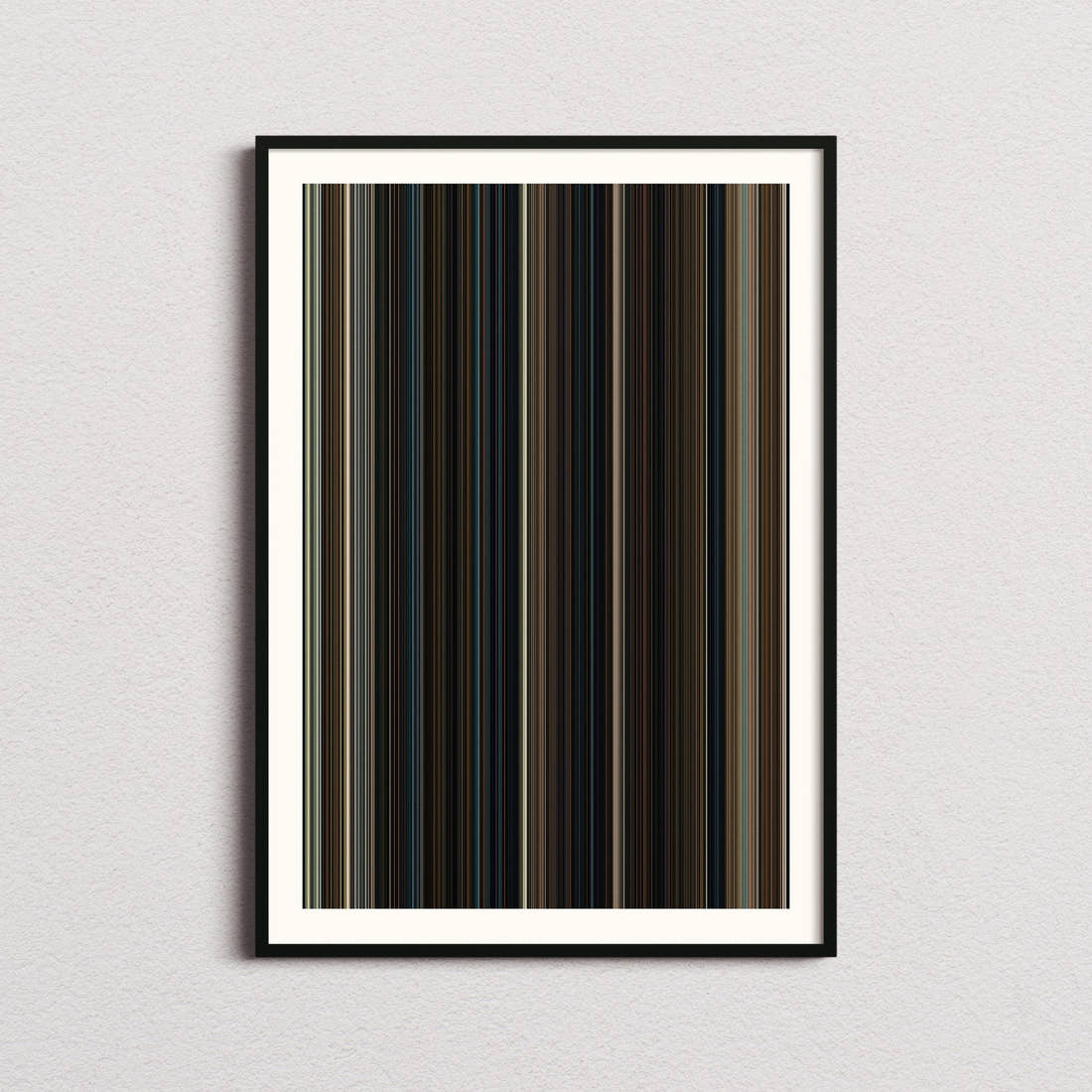 Lion Movie Barcode Poster - Barcode Only