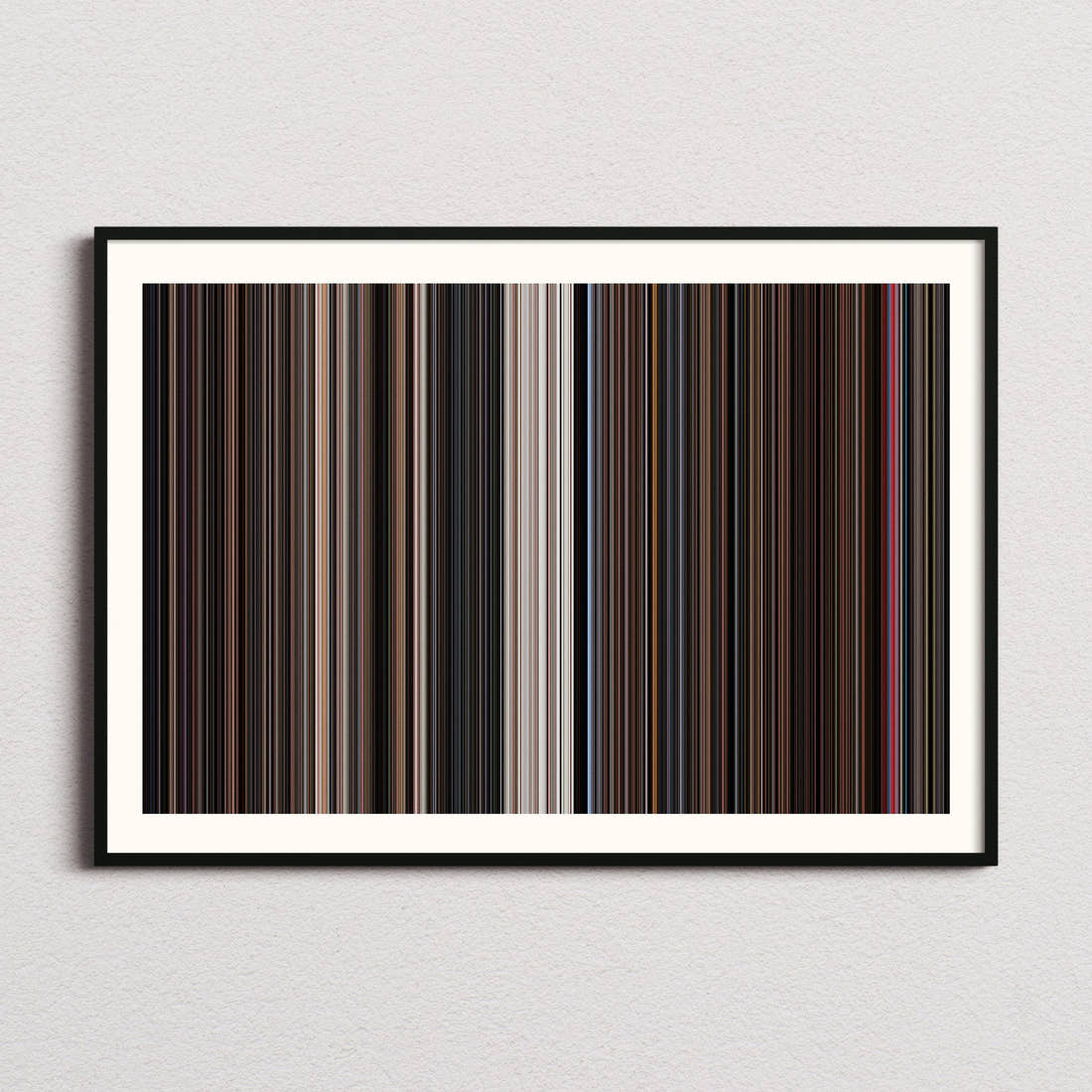 Little Shop of Horrors Movie Barcode Poster - Barcode Only