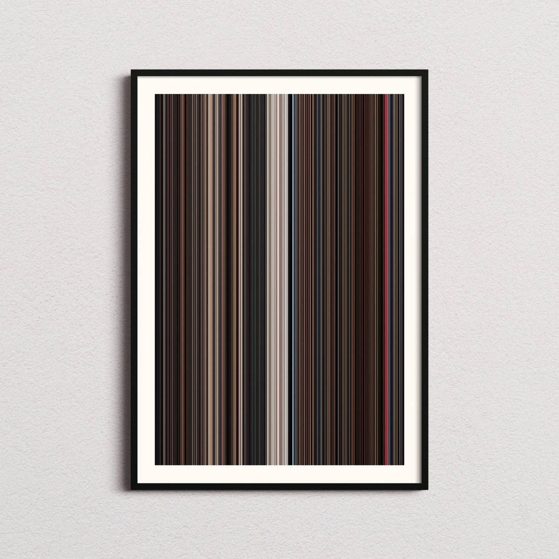 Little Shop of Horrors Movie Barcode Poster - Barcode Only