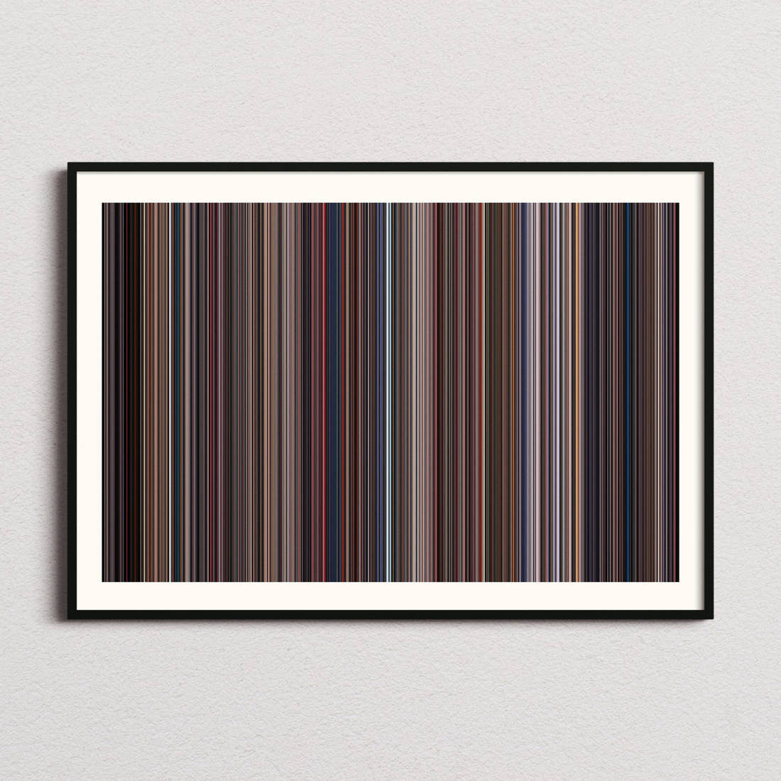 Live and Let Die Movie Barcode Poster - Barcode Only