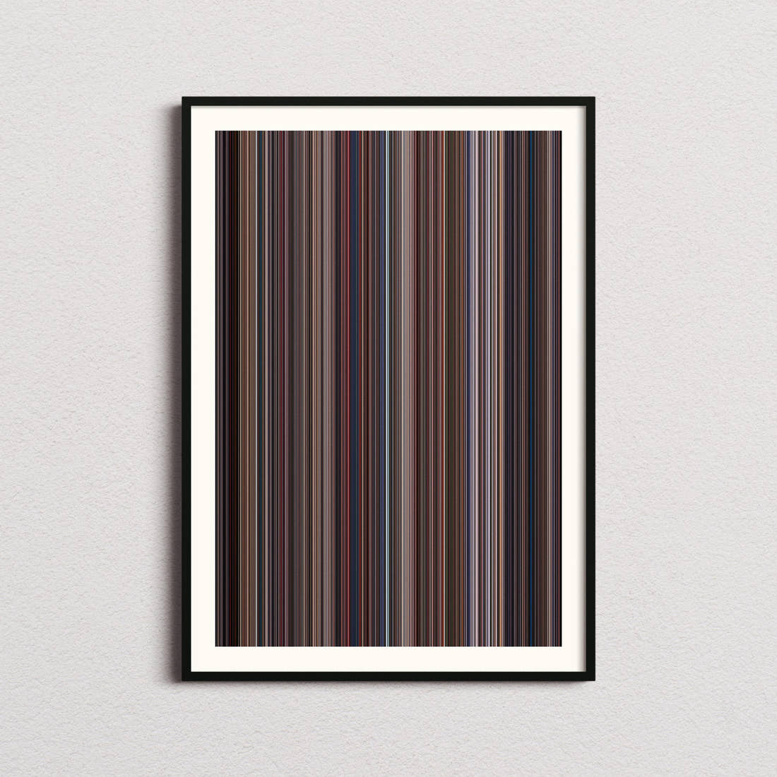 Live and Let Die Movie Barcode Poster - Barcode Only