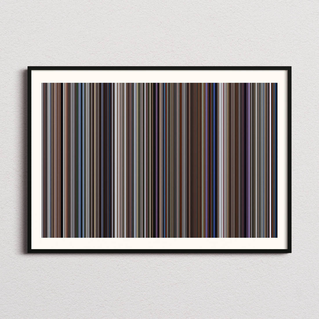 Local Hero Movie Barcode Poster - Barcode Only