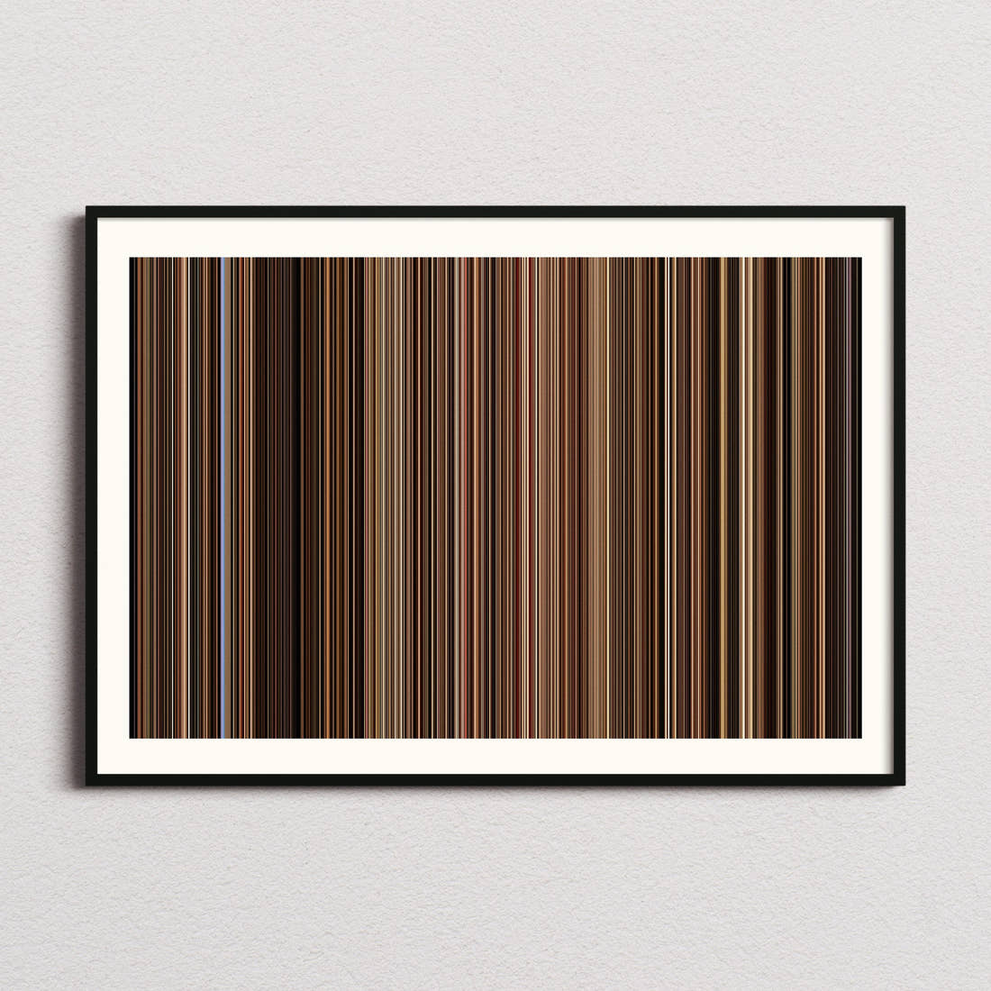 Lock, Stock and Two Smoking Barrels Movie Barcode Poster - Barcode Only