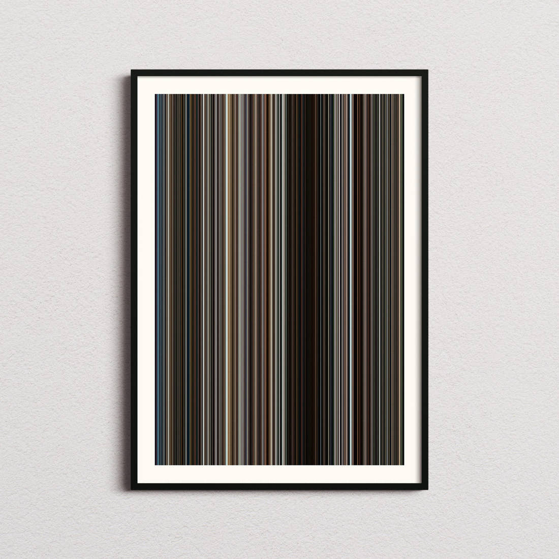 Logan Movie Barcode Poster - Barcode Only