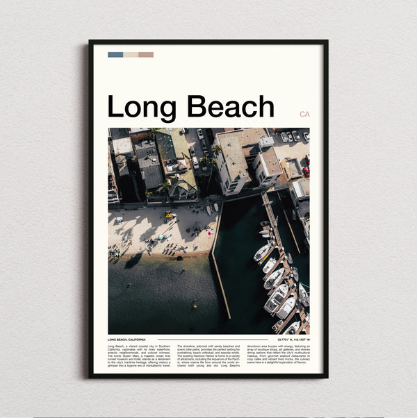 Long Beach - Travel Print