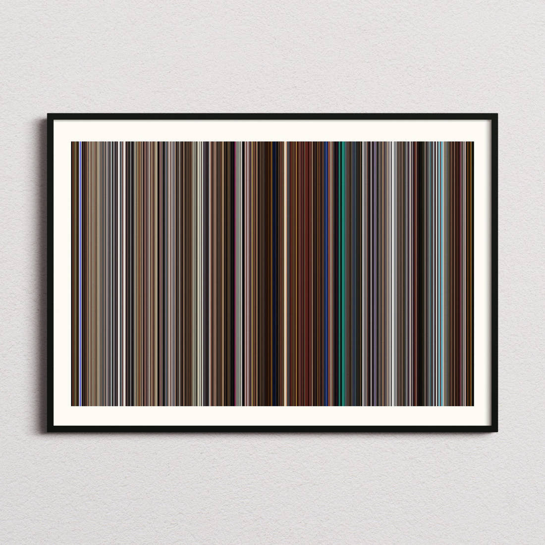 Long Shot Movie Barcode Poster - Barcode Only