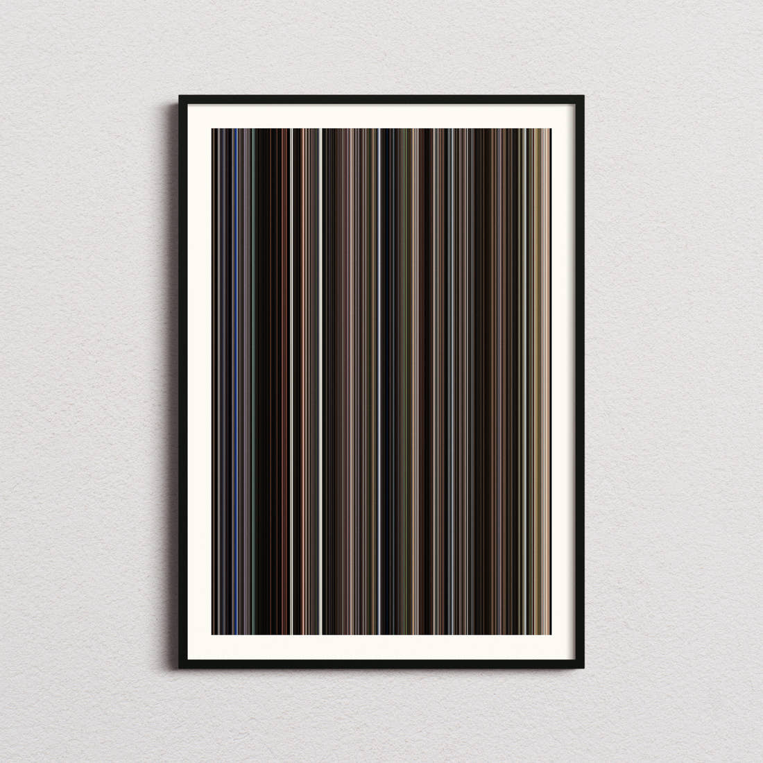 Looper Movie Barcode Poster - Barcode Only