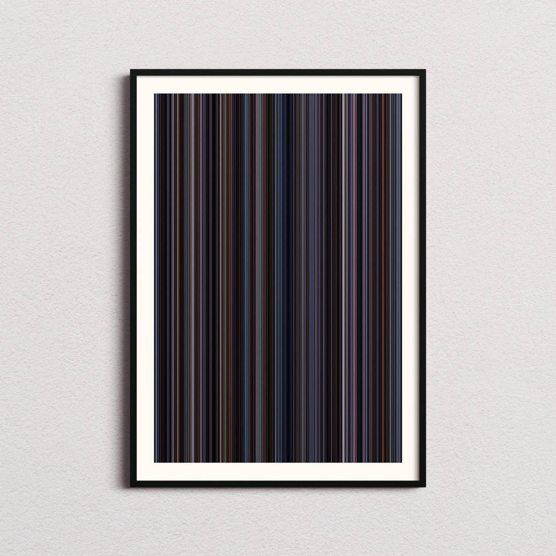 Lost in Translation Movie Barcode Poster - Barcode Only