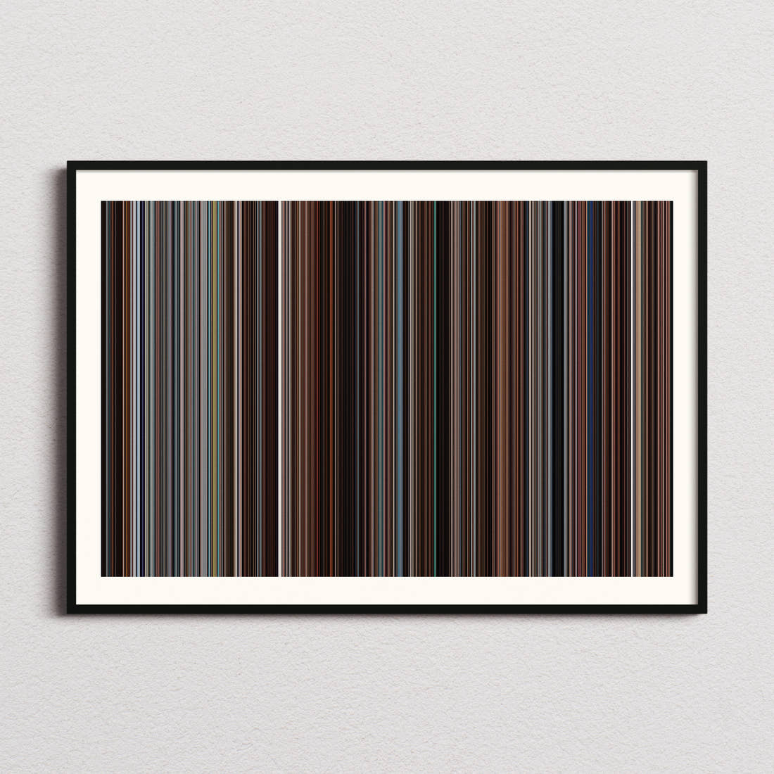 Love & Other Drugs Movie Barcode Poster - Barcode Only