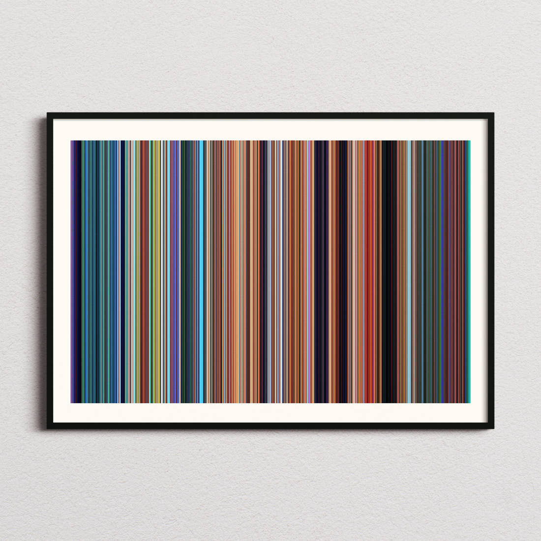 Luca Movie Barcode Poster - Barcode Only
