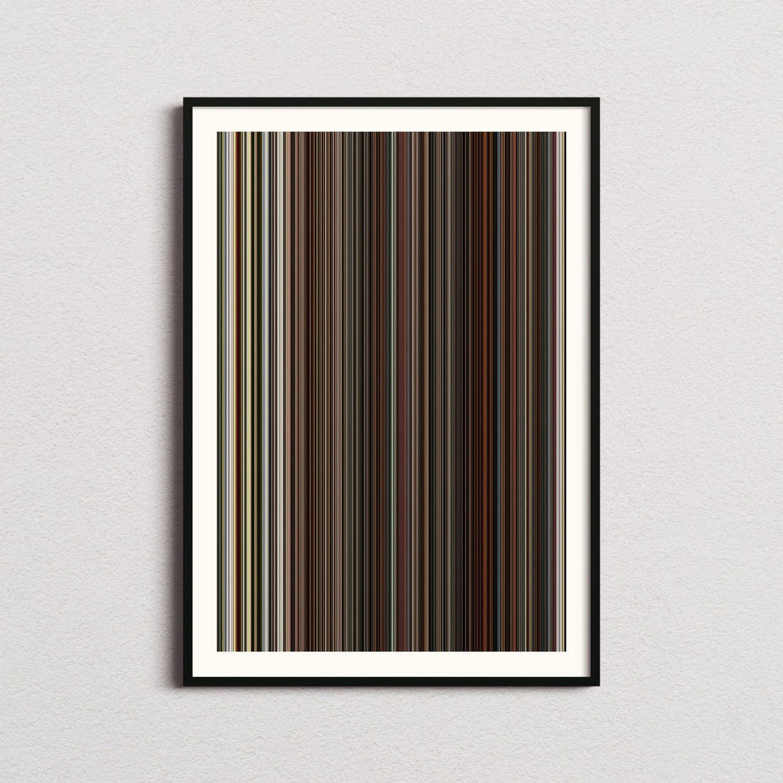 Lucky Number Slevin Movie Barcode Poster - Barcode Only