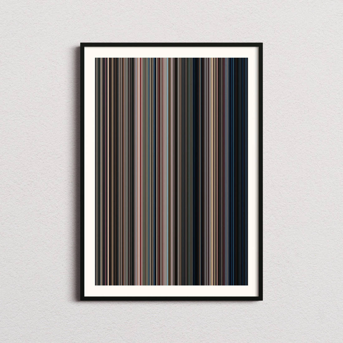 M3GAN Movie Barcode Poster - Barcode Only