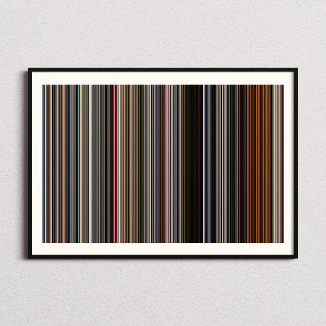 MacGruber Movie Barcode Poster - Barcode Only