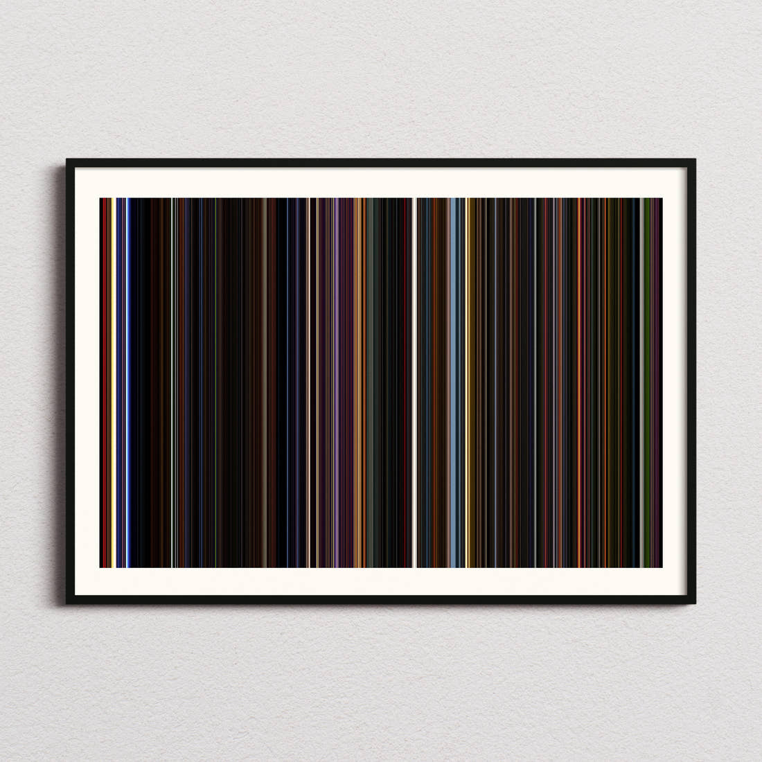 Mad God Movie Barcode Poster - Barcode Only