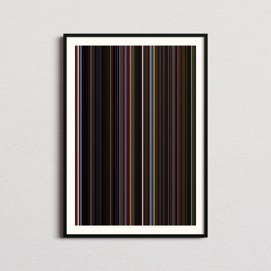 Mad God Movie Barcode Poster - Barcode Only