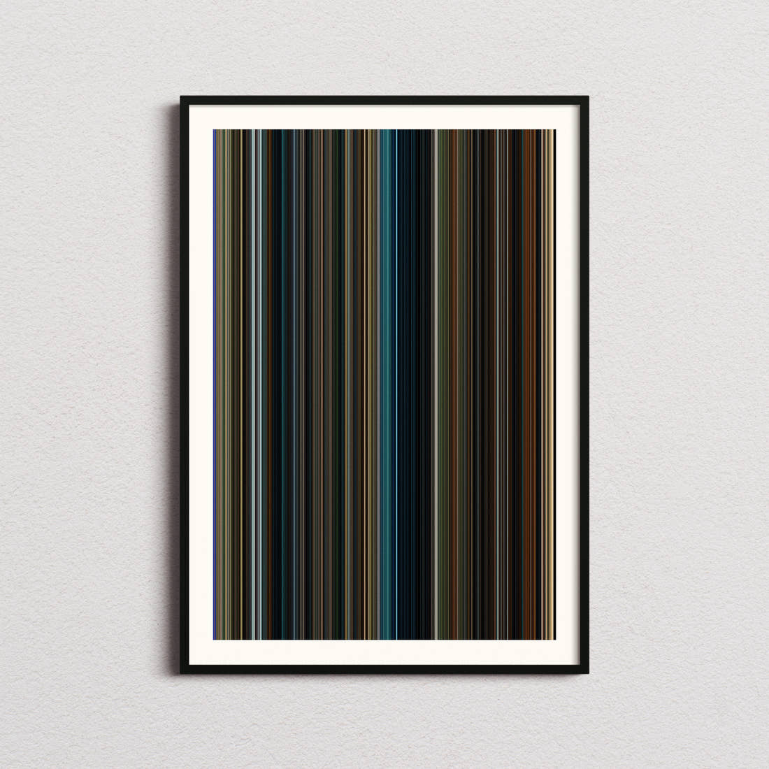 Maleficent Movie Barcode Poster - Barcode Only