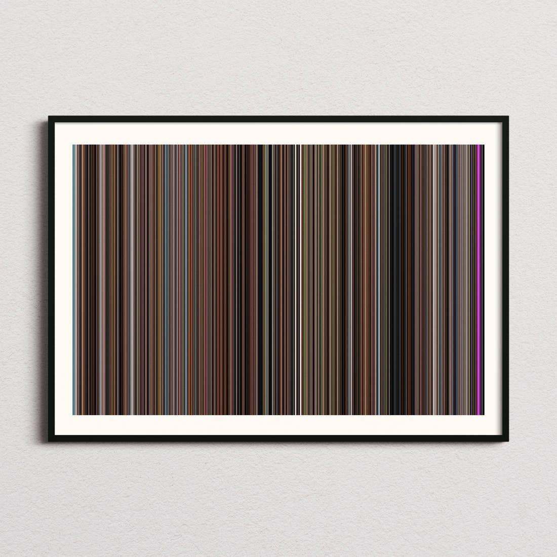 Matilda Movie Barcode Poster - Barcode Only