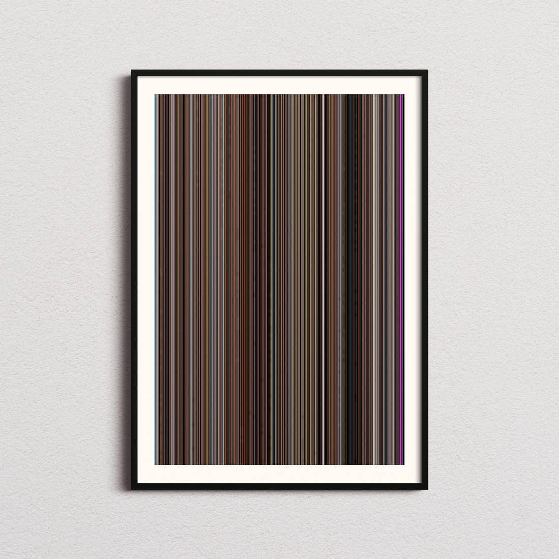 Matilda Movie Barcode Poster - Barcode Only