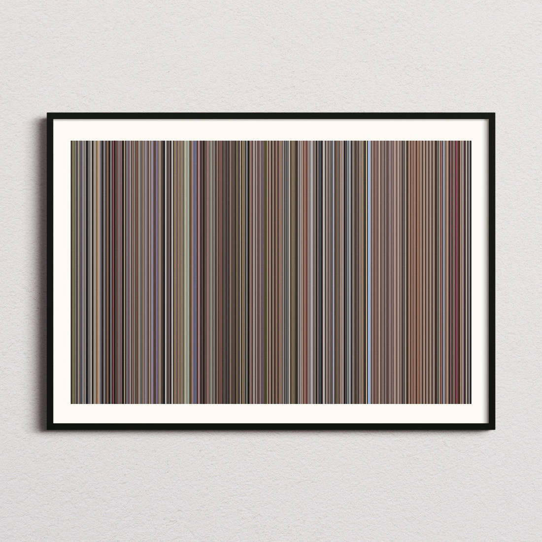May December Movie Barcode Poster - Barcode Only