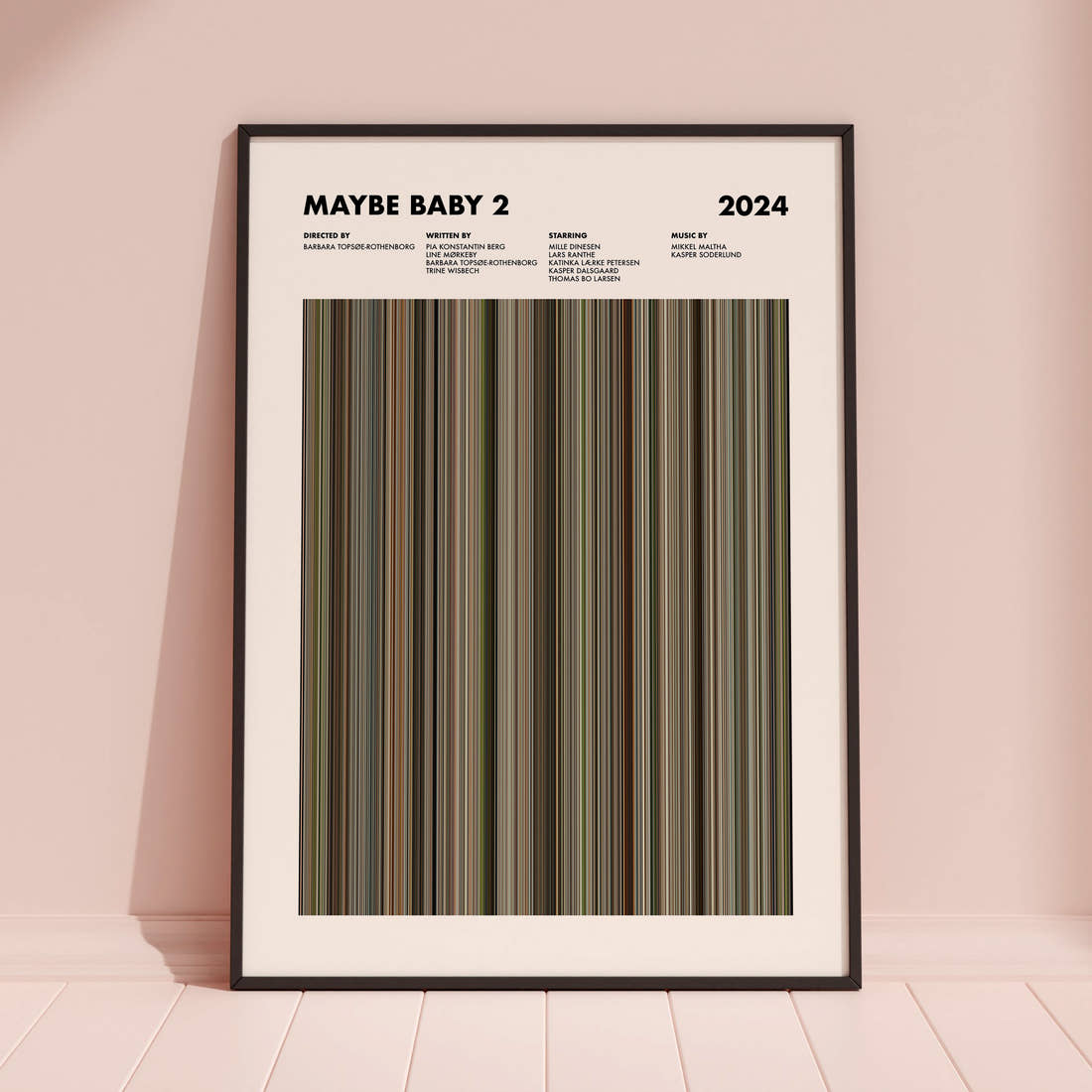 Maybe Baby 2 Movie Barcode Poster