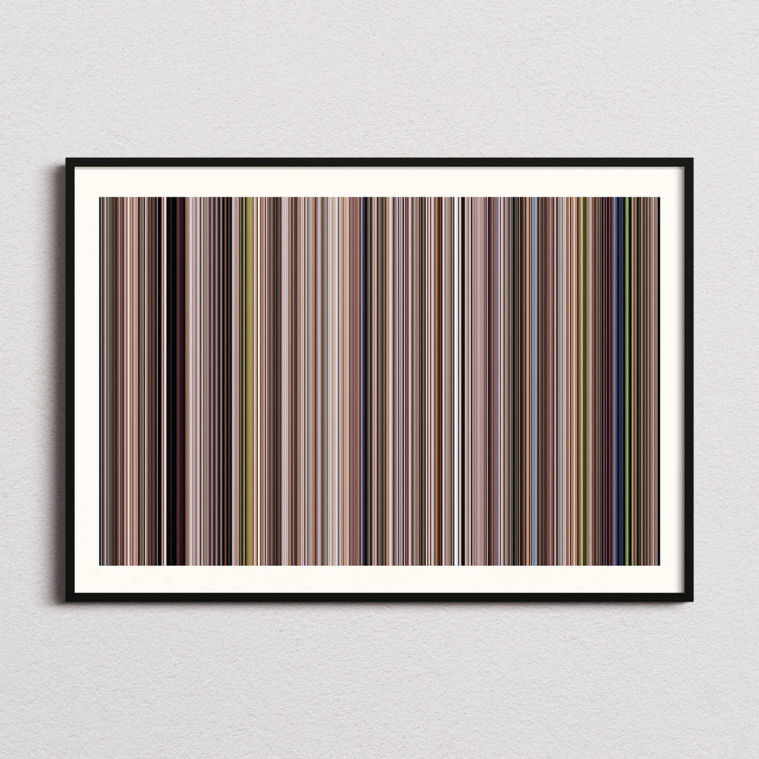 Maybe Baby Movie Barcode Poster - Barcode Only