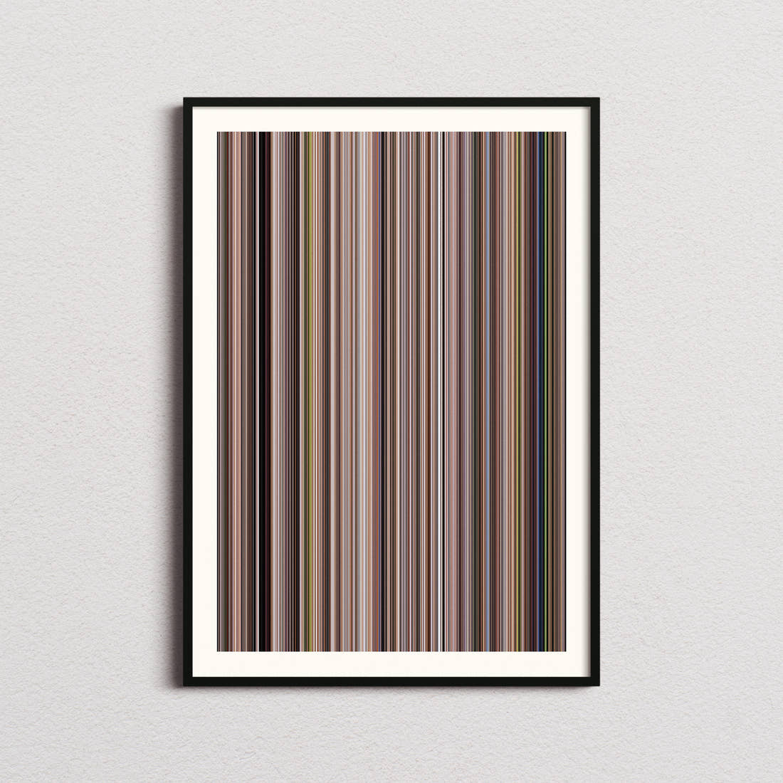 Maybe Baby Movie Barcode Poster - Barcode Only