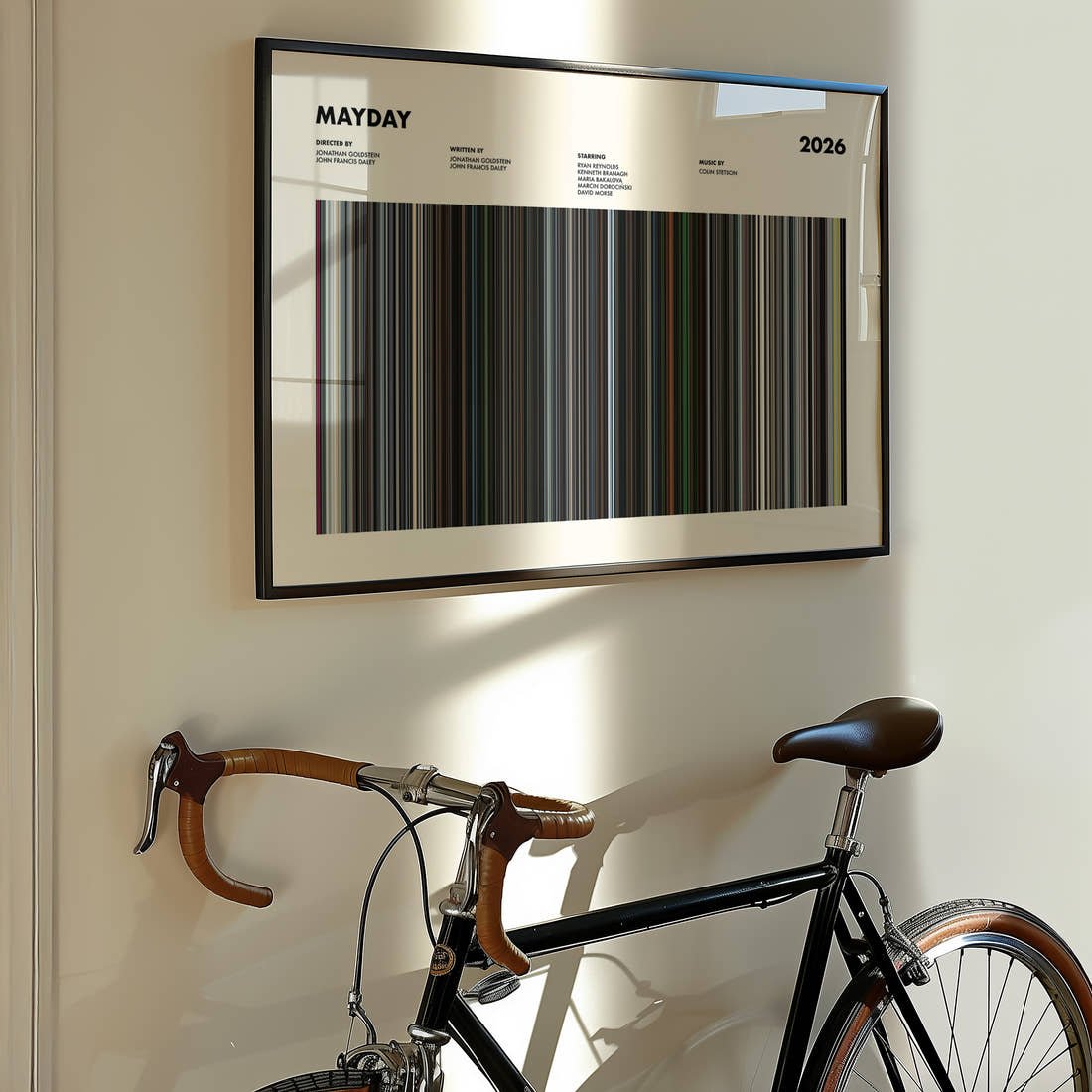 Mayday Movie Barcode Poster