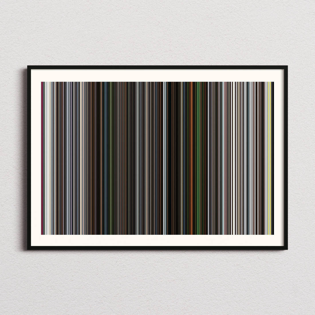 Mayday Movie Barcode Poster - Barcode Only