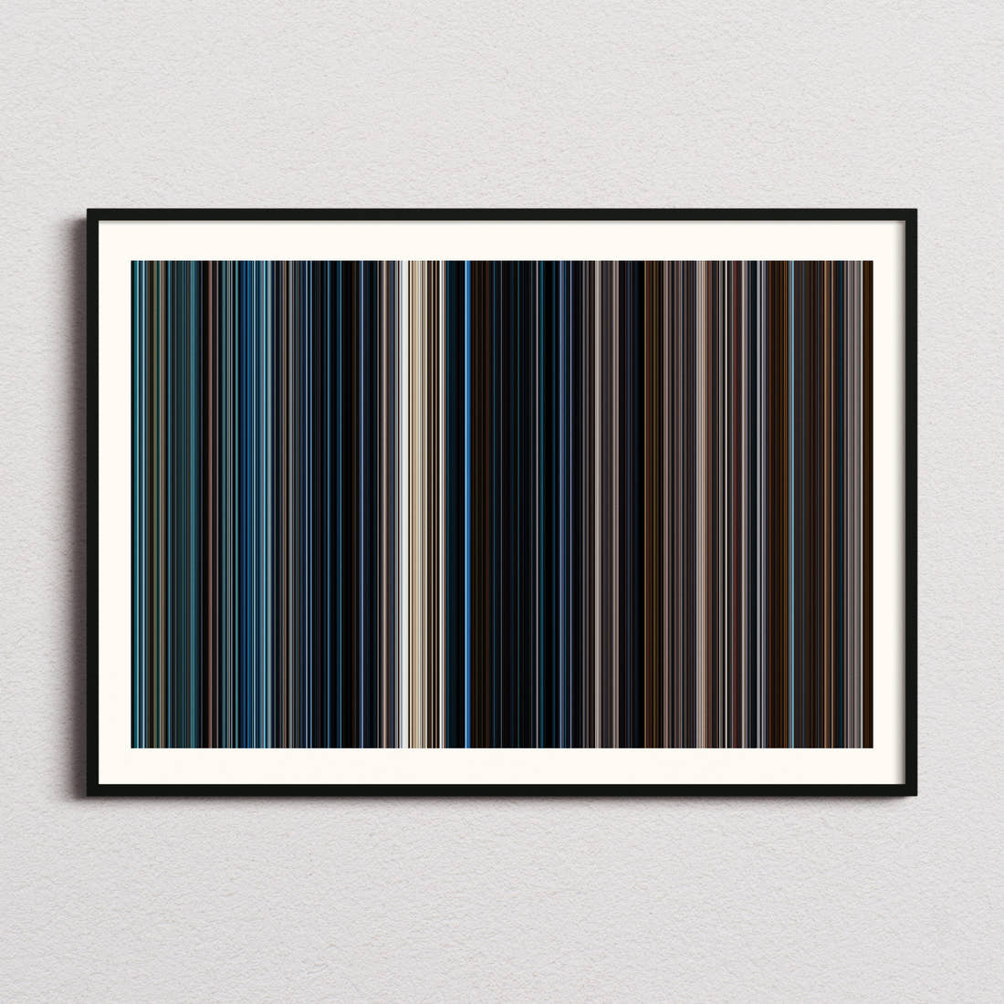 Maze Runner: The Scorch Trials Movie Barcode Poster - Barcode Only