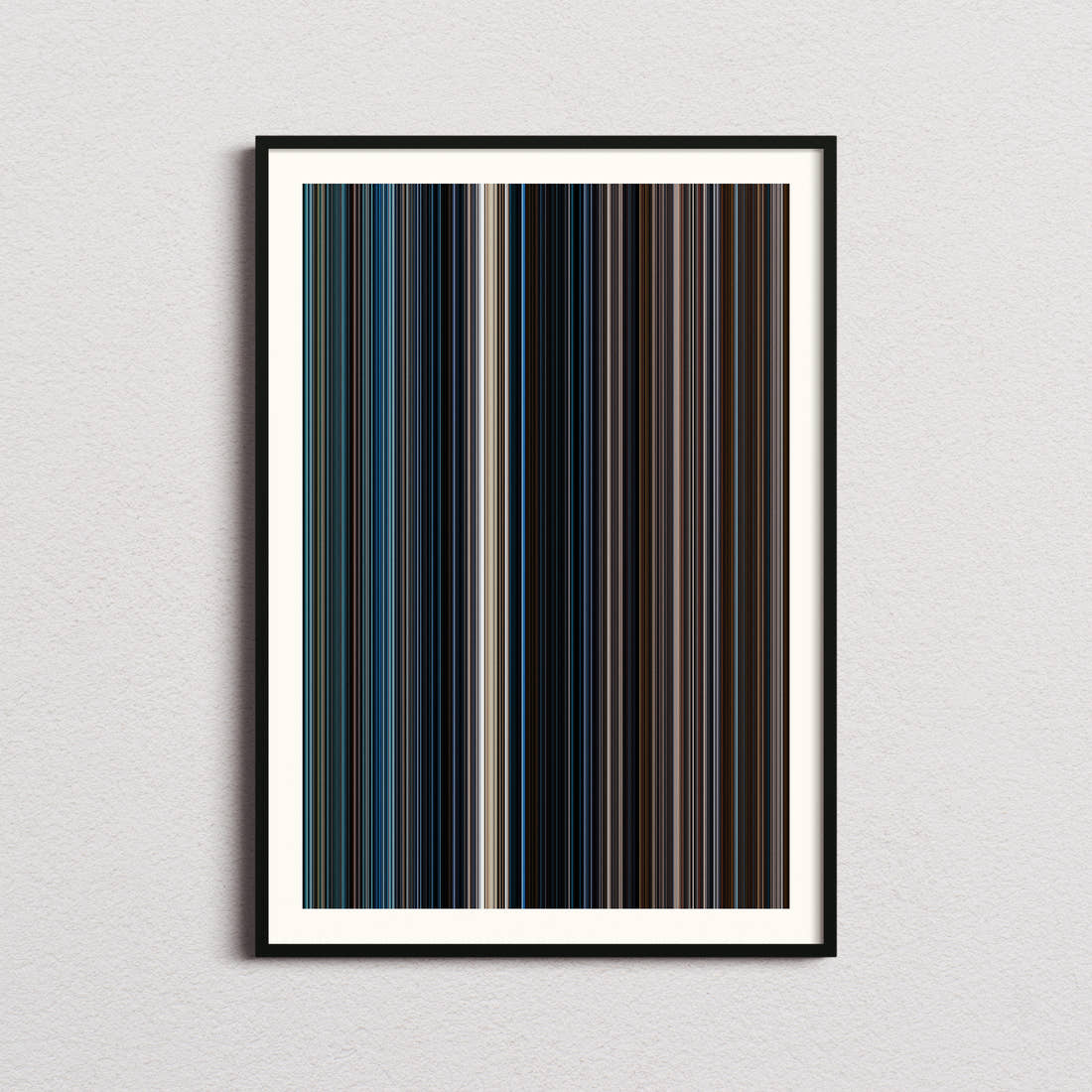 Maze Runner: The Scorch Trials Movie Barcode Poster - Barcode Only