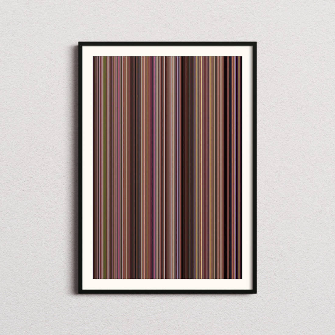 Mean Girls Movie Barcode Poster - Barcode Only