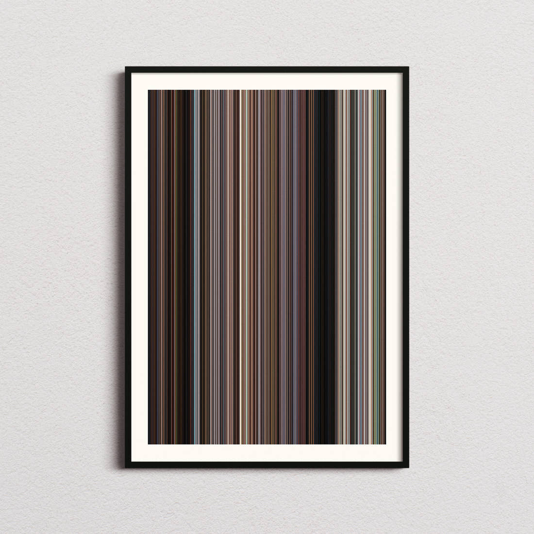 Men in Black 3 Movie Barcode Poster - Barcode Only