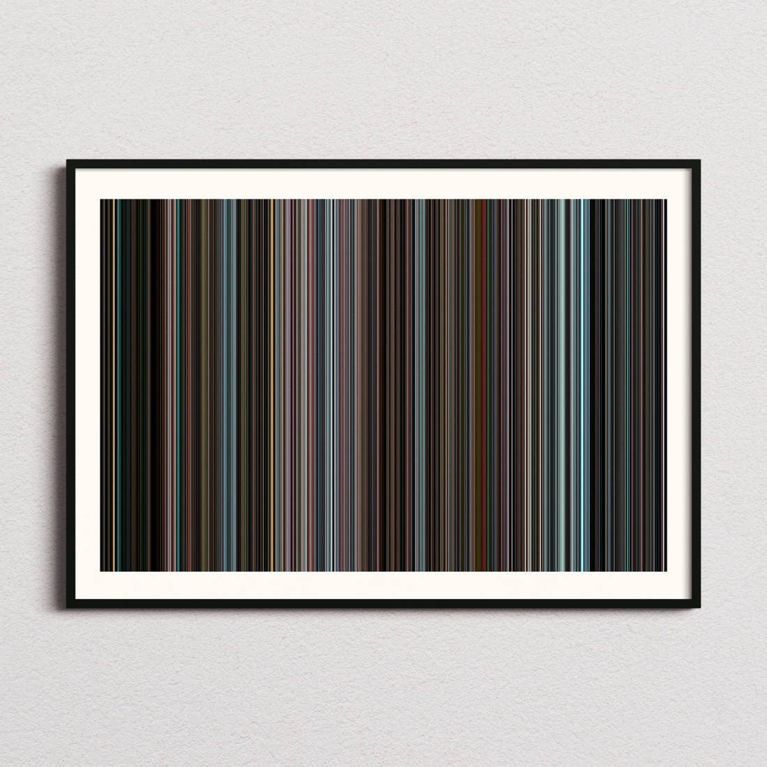 Men in Black II Movie Barcode Poster - Barcode Only