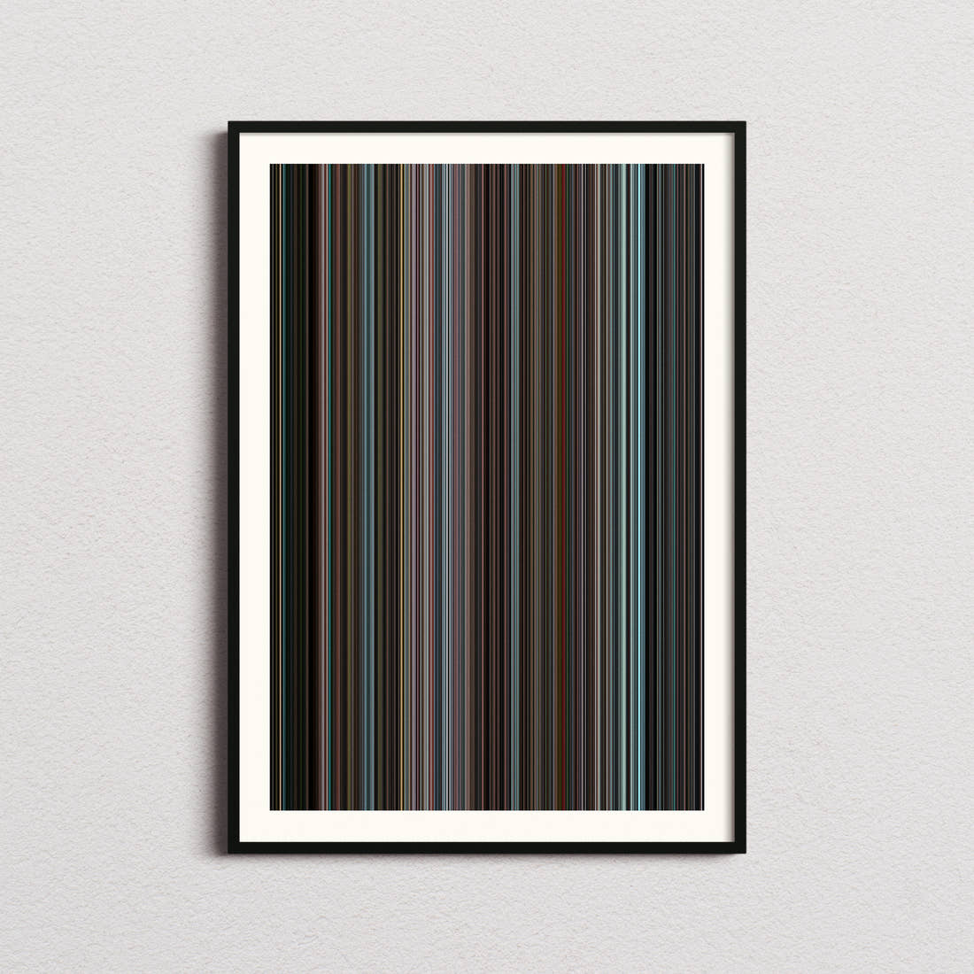 Men in Black II Movie Barcode Poster - Barcode Only