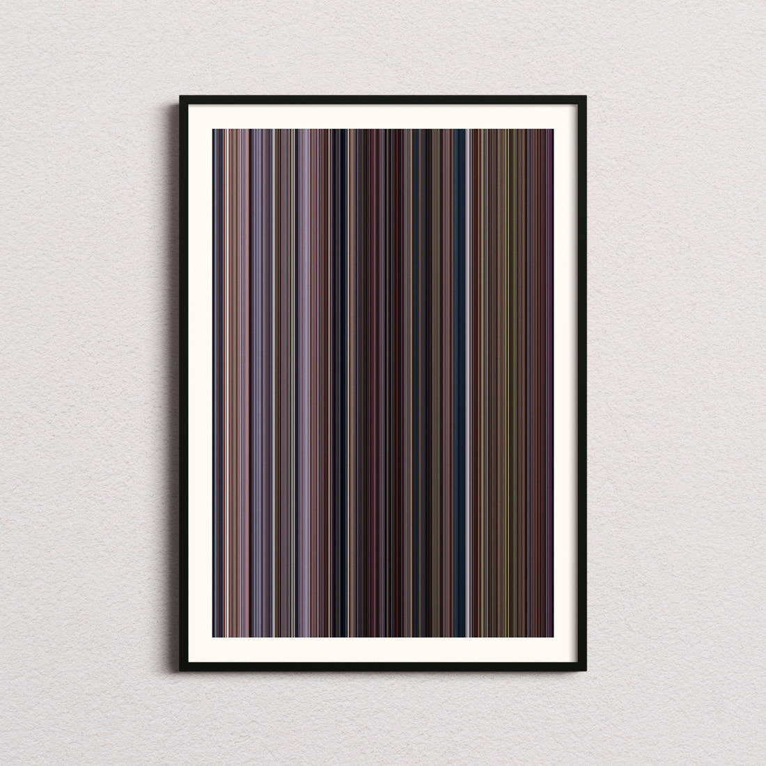 Men of Honor Movie Barcode Poster - Barcode Only