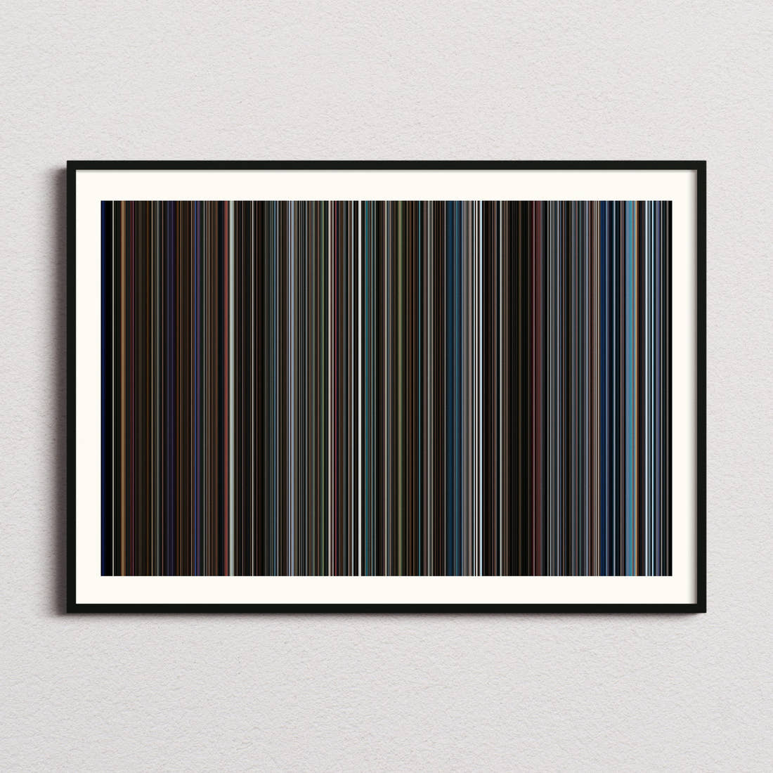 Michael Movie Barcode Poster - Barcode Only