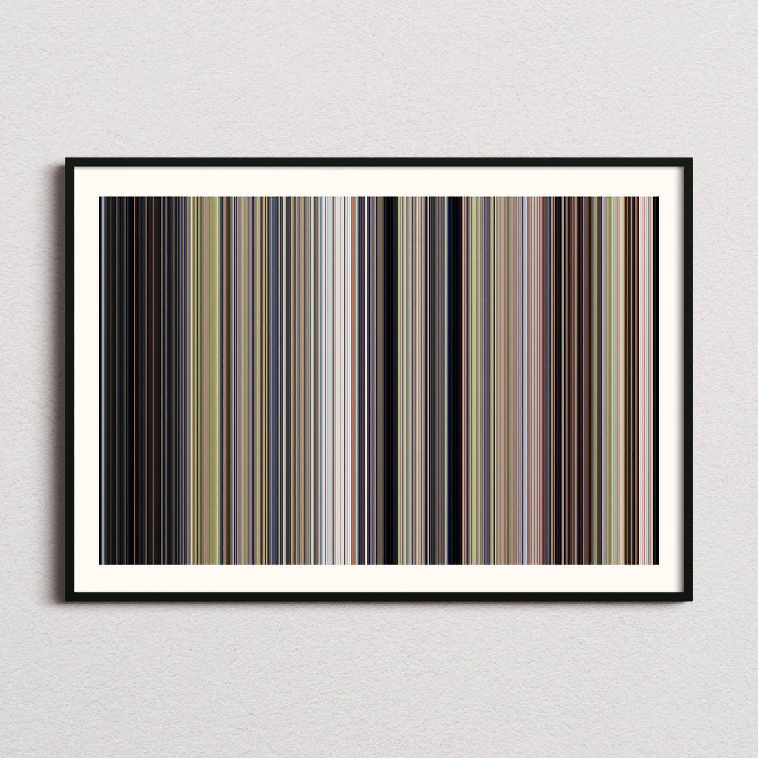 Midsommar Movie Barcode Poster - Barcode Only