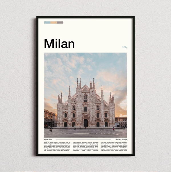Milan - Duomo Di Milano - Travel Print