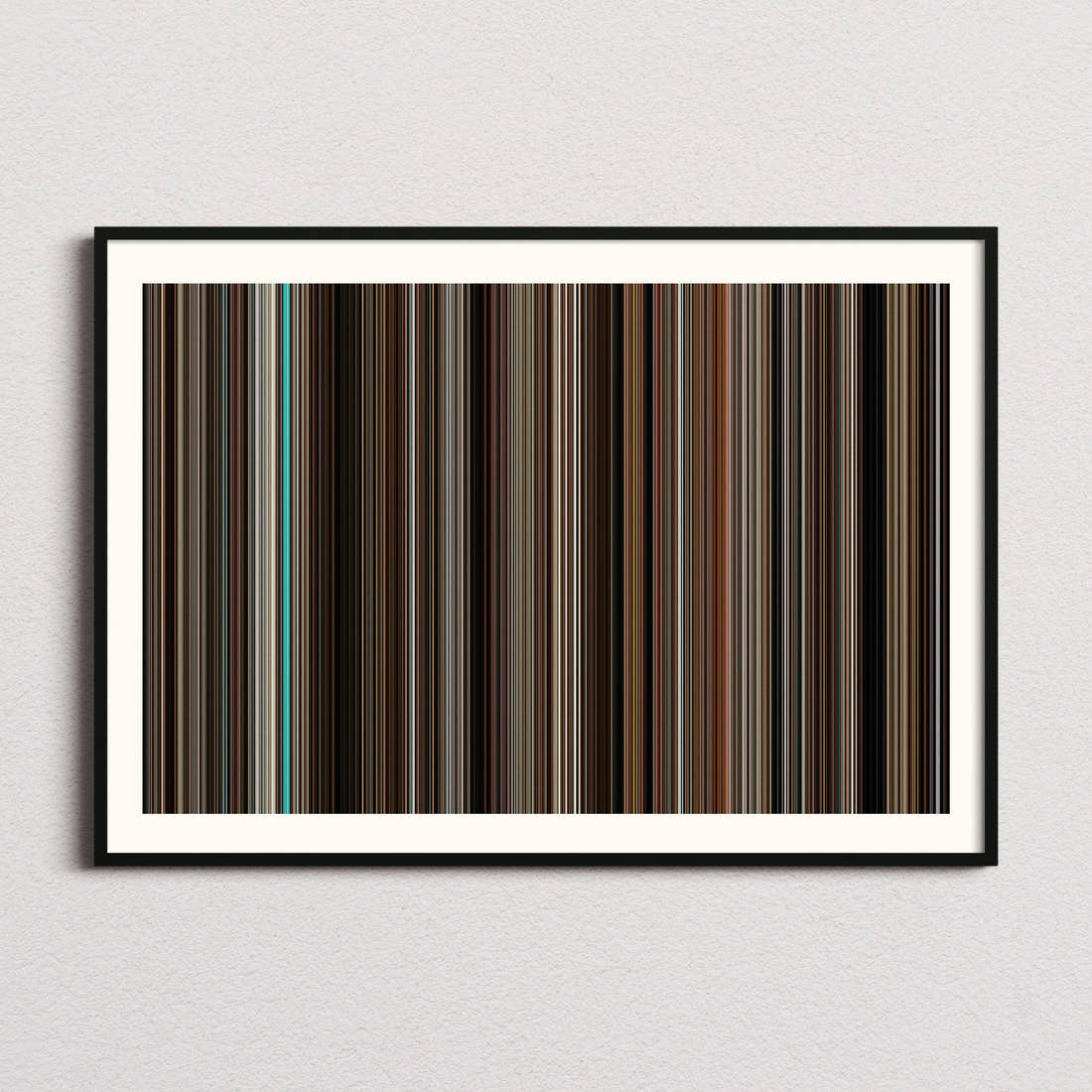 Milk Movie Barcode Poster - Barcode Only