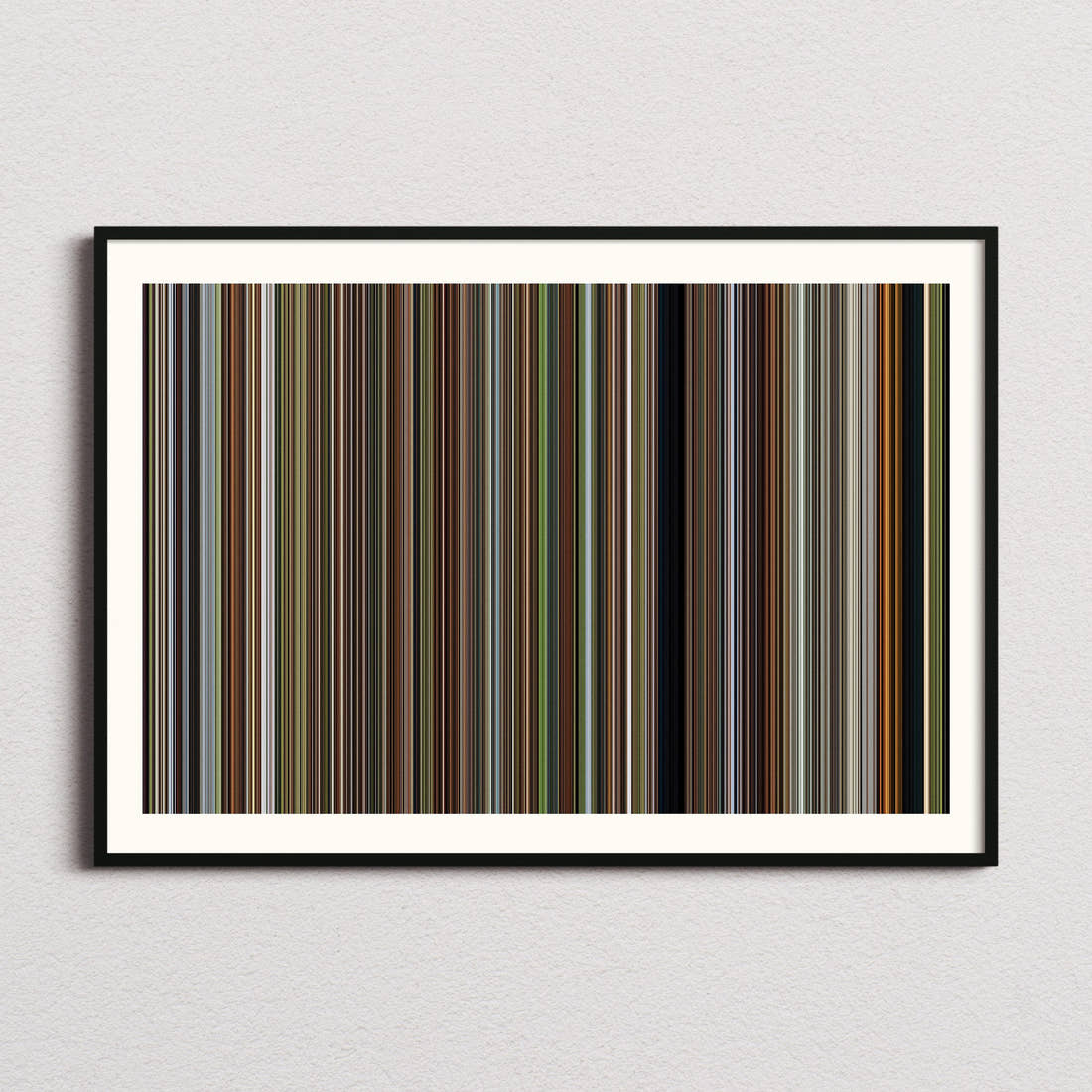 Minari Movie Barcode Poster - Barcode Only