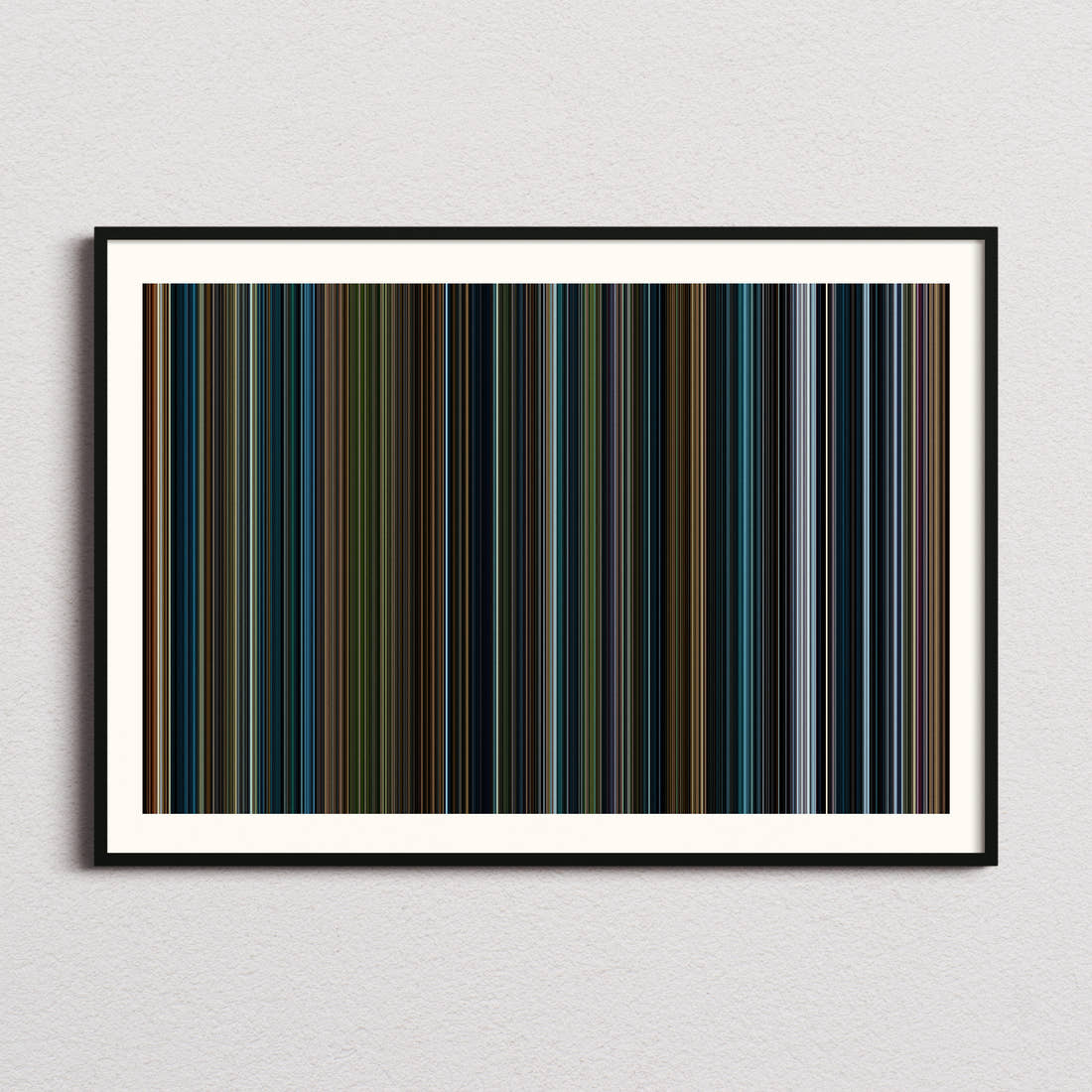 Miss Peregrine's Home for Peculiar Children Movie Barcode Poster - Barcode Only
