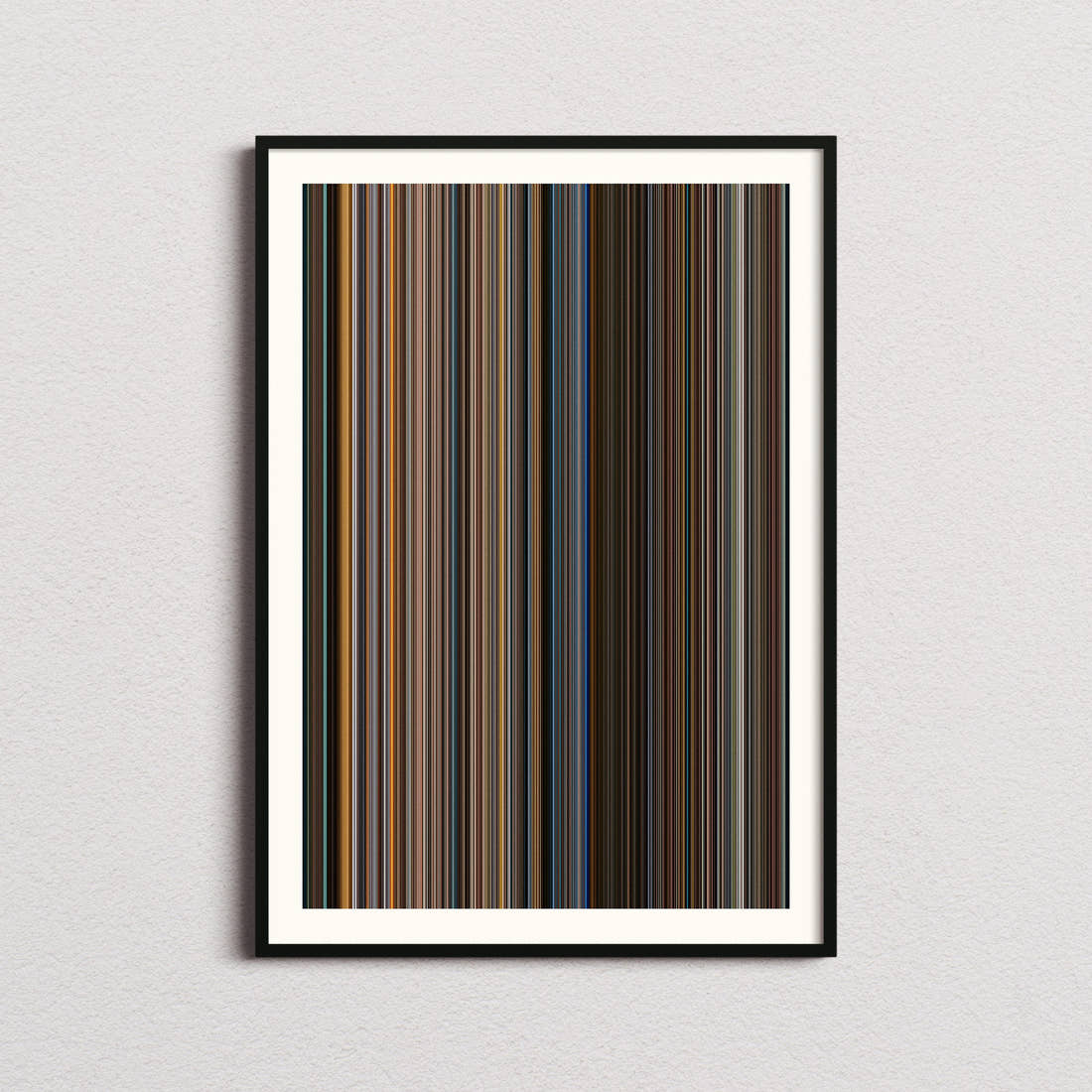 Mission: Impossible - Dead Reckoning Part One Movie Barcode Poster - Barcode Only