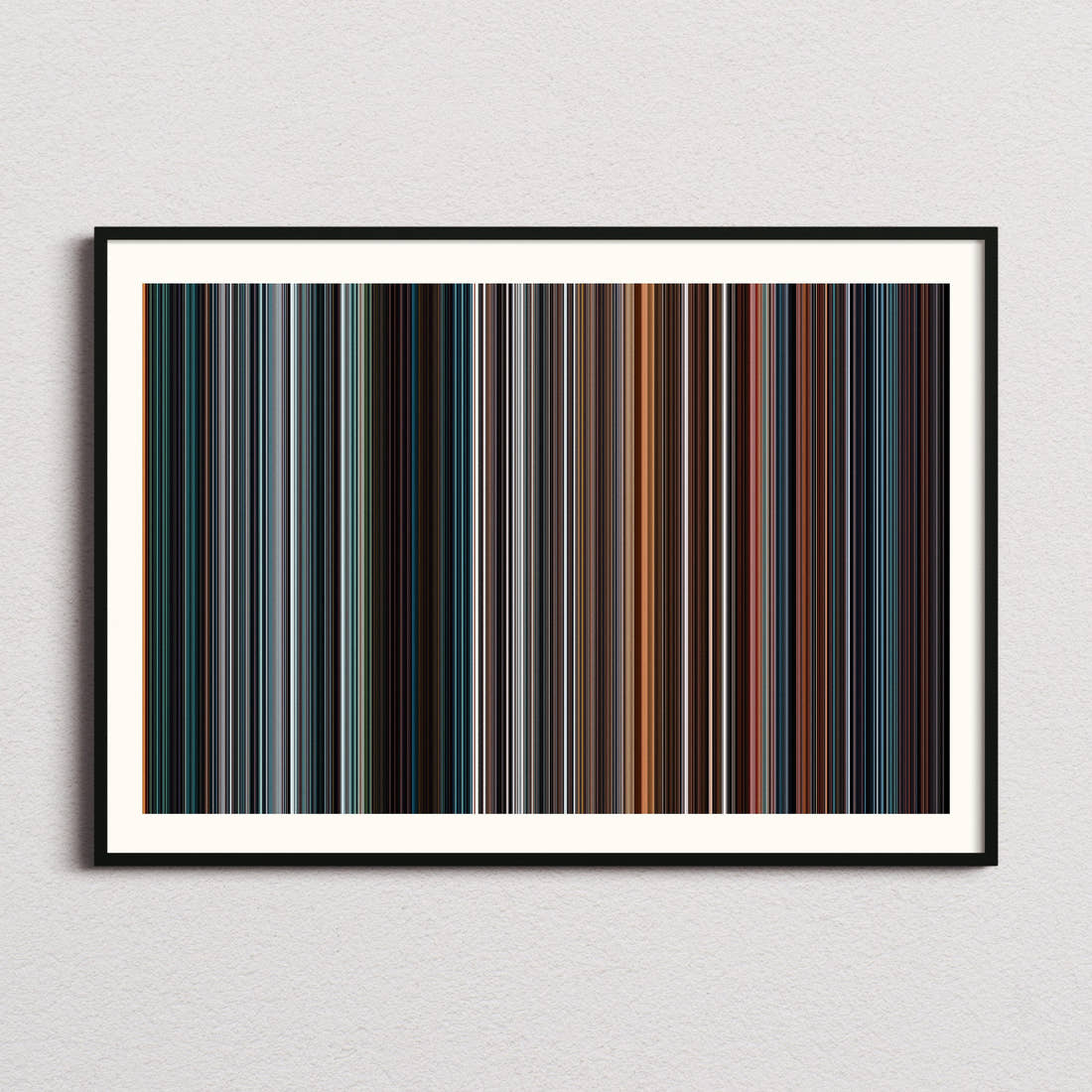 Mission: Impossible - Ghost Protocol Movie Barcode Poster - Barcode Only