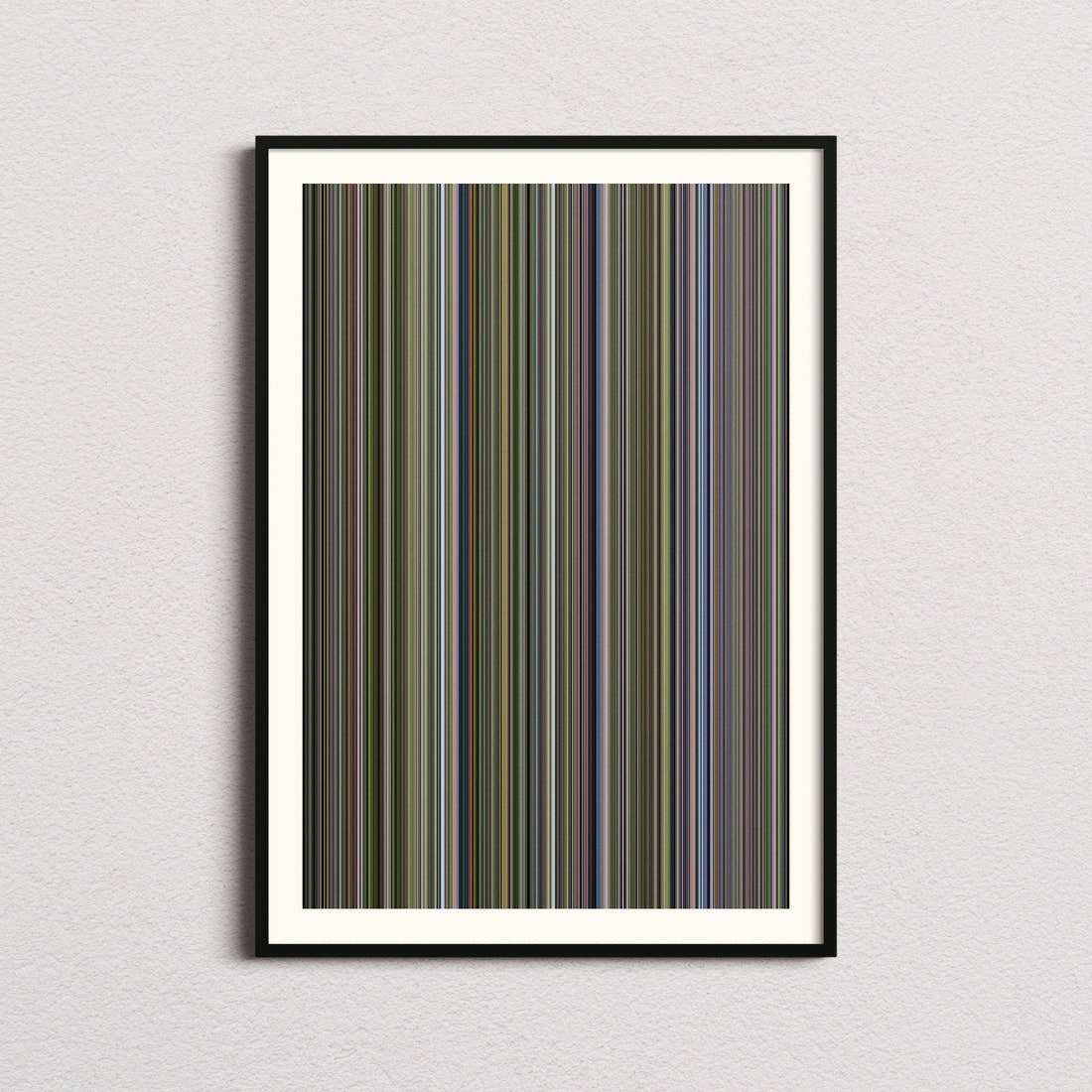 Monkey Kingdom Movie Barcode Poster - Barcode Only
