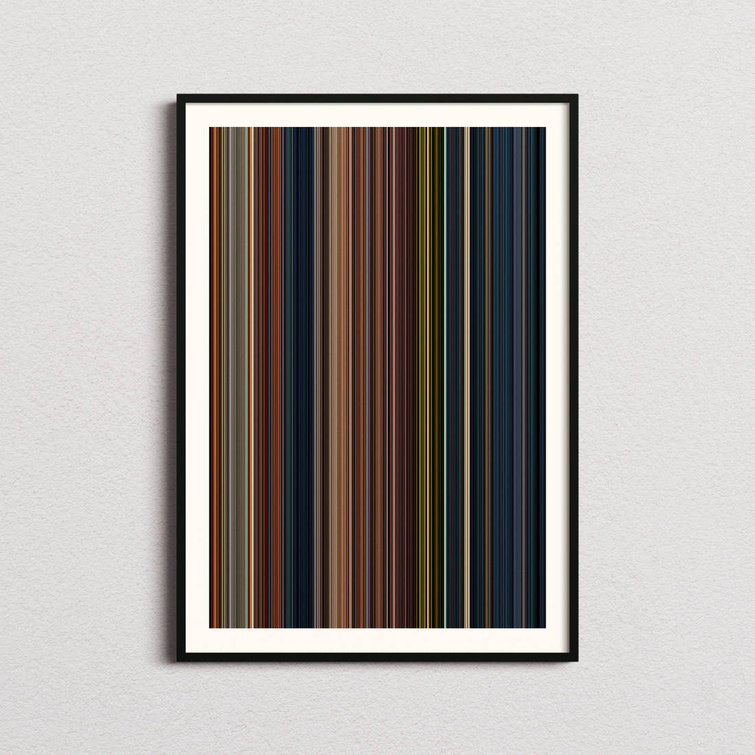 Monster House Movie Barcode Poster - Barcode Only