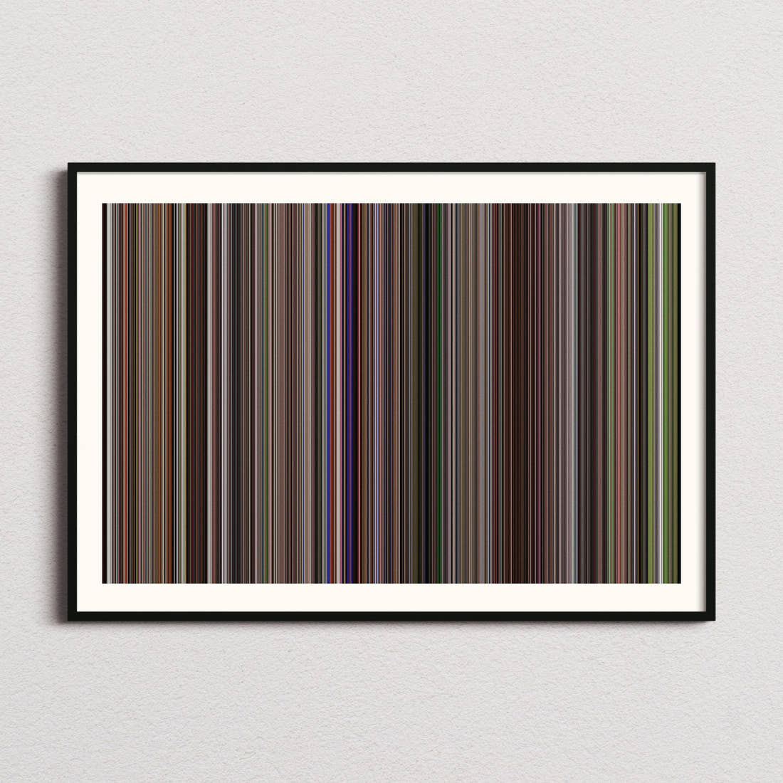Monty Python's And Now for Something Completely Different Movie Barcode Poster - Barcode Only