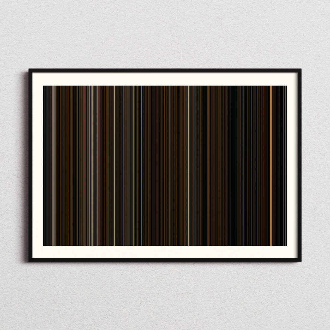 Mother! Movie Barcode Poster - Barcode Only